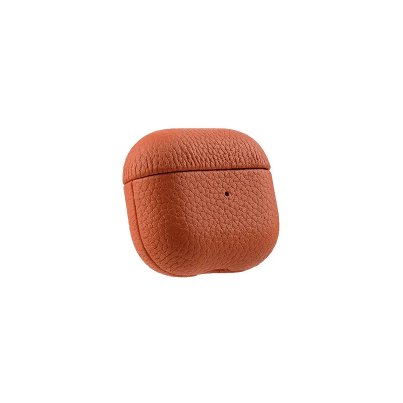 Airpods 3 Melkco Origin Series Premium Leather Case - Orange