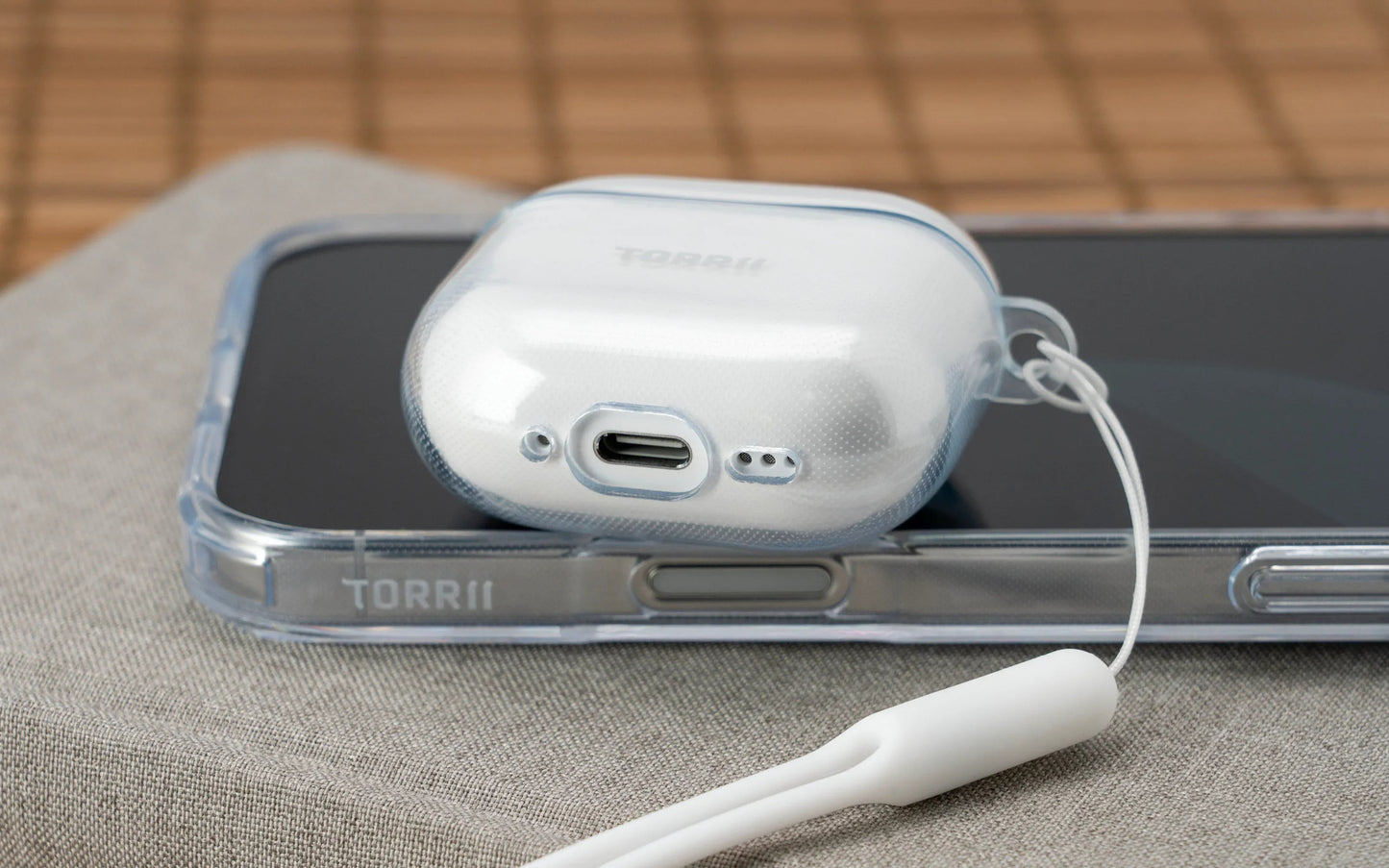 AirPod 4 Torrii Bonjelly Case - Clear