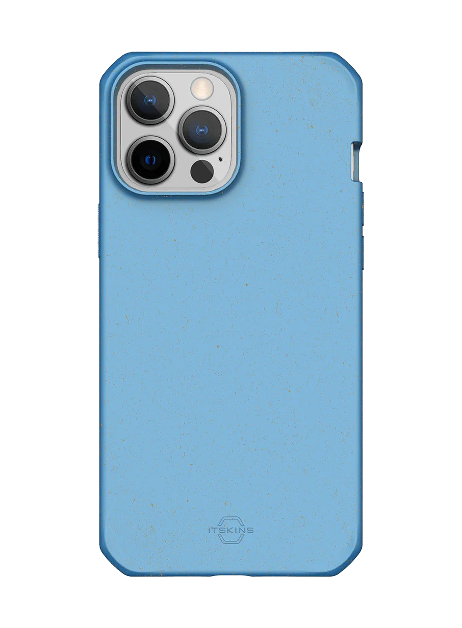 iPhone 13 Pro Max Itskins Feroniabio Terra Cover - Blue
