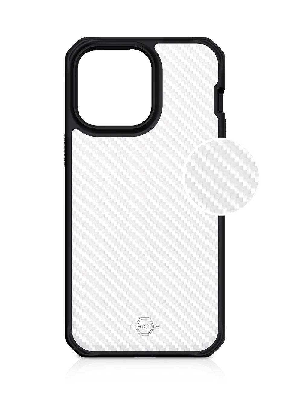 iPhone 14 Pro Max Itskins Hybrid Tek Case - Black