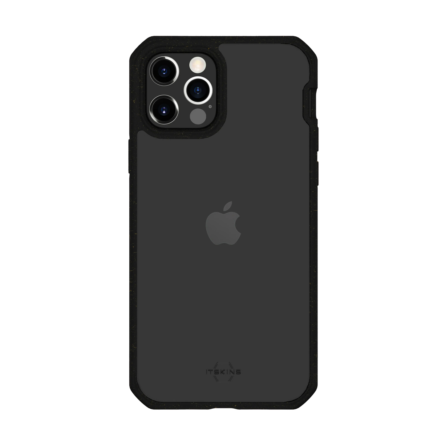 Itskins Feroniabio Pure iPhone 12 Pro Max Case - Black And Transparent