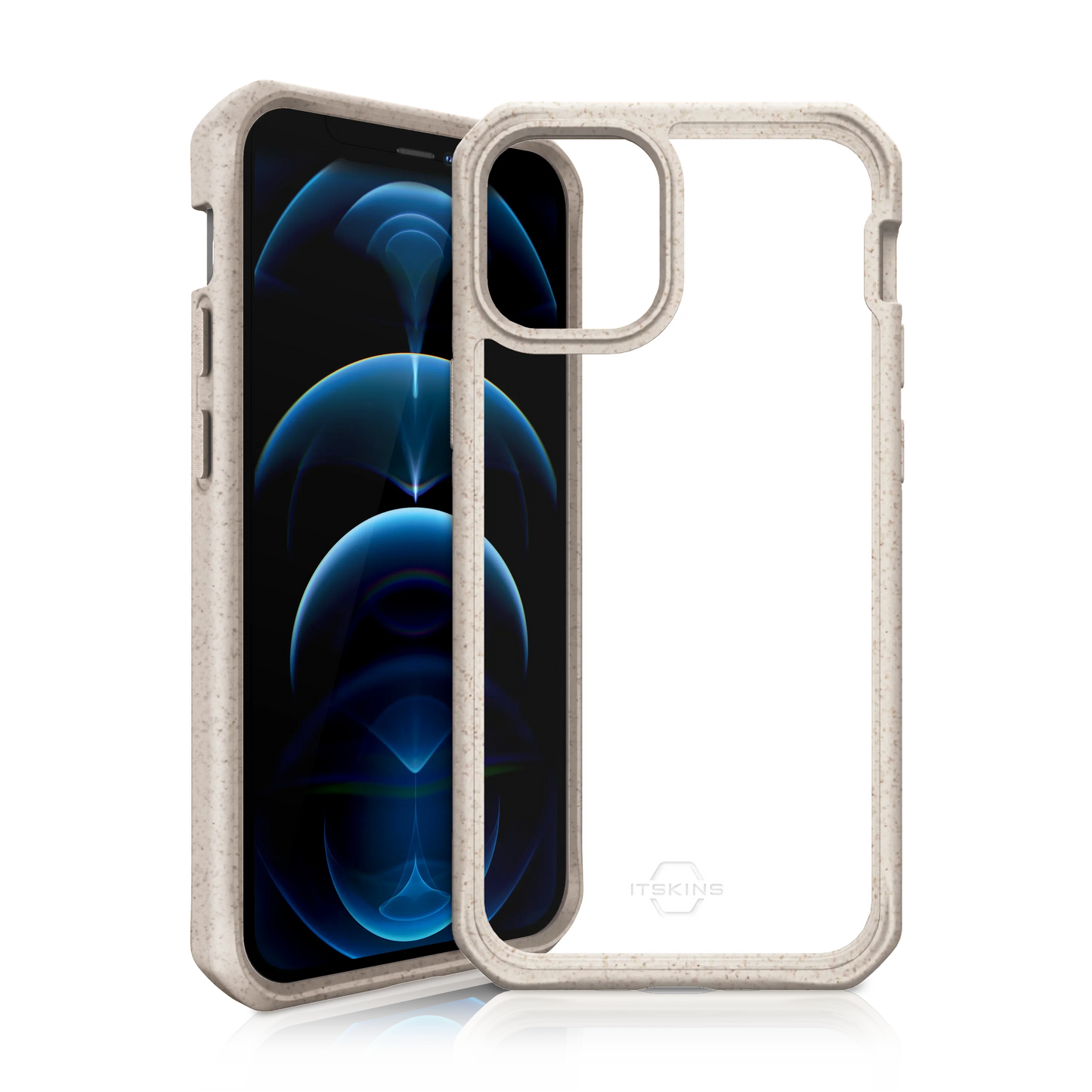 iPhone 12 Pro Max Itskins Feroniabio Pure Case - Natural