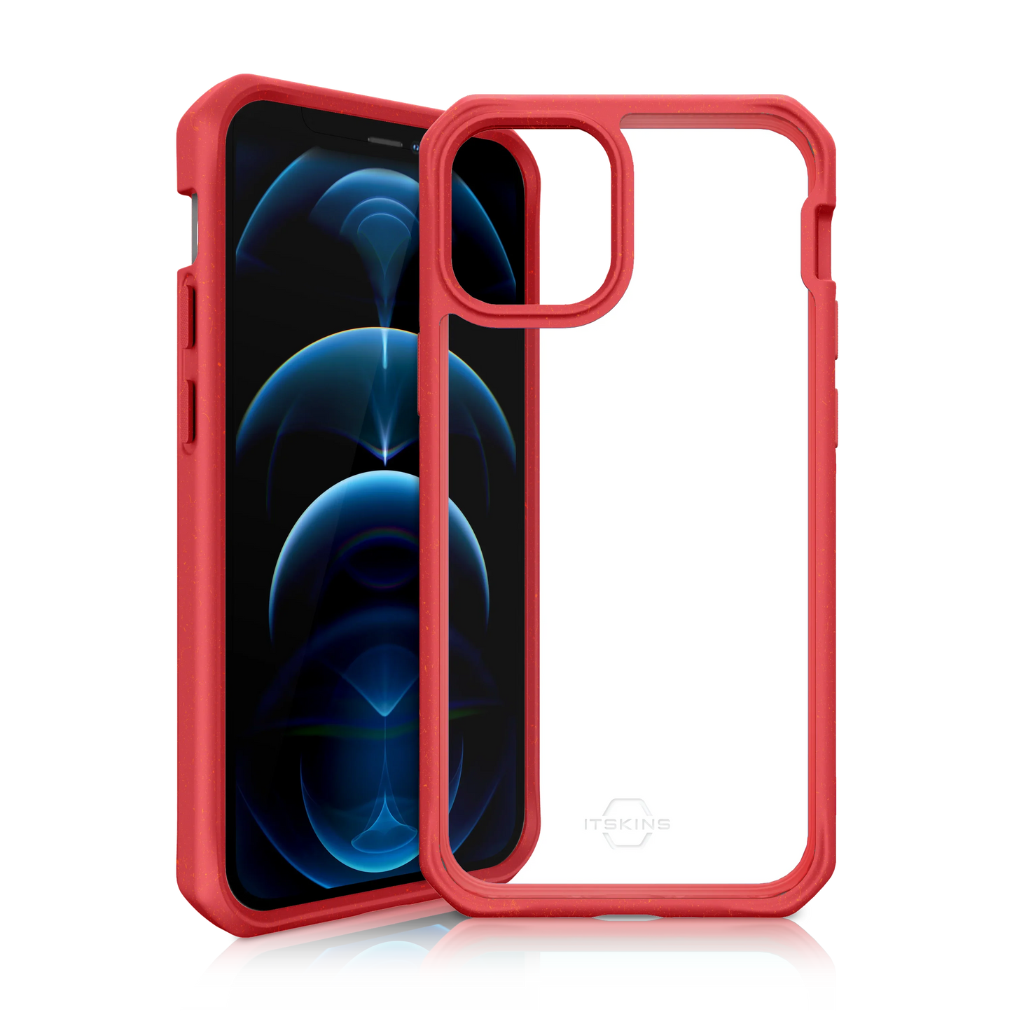 iPhone 12 Pro Max Itskins Feroniabio Pure Case - Red