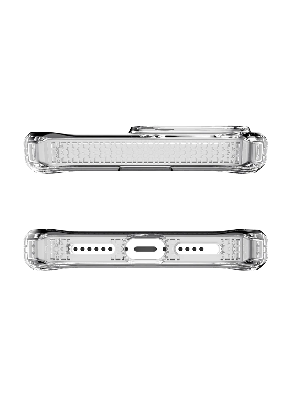iPhone 14 Pro Itskins Hybrid Clear Magsafe Case - Transparent
