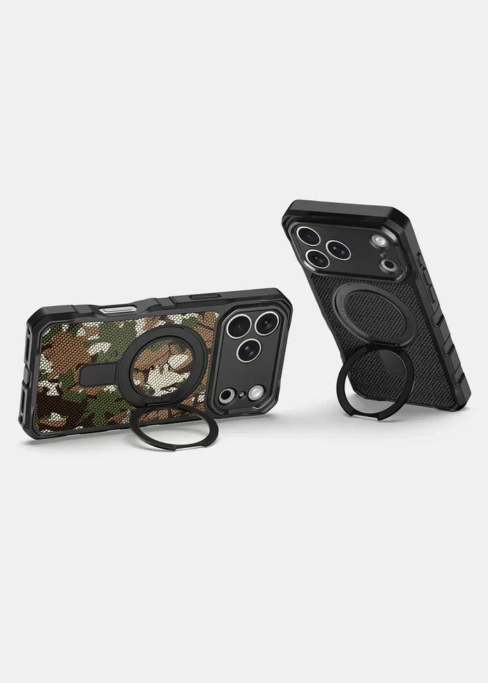 iPhone 17 Pro Max, Itskins Supreme Magsafe Stand Case, Black