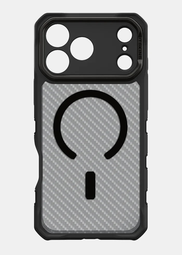 iPhone 17 Pro Max, Itskins Supreme Tek Magsafe Stand Case, Black