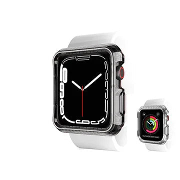Apple Watch 44/45mm Itskins Spectrum Clear Case - Smoke