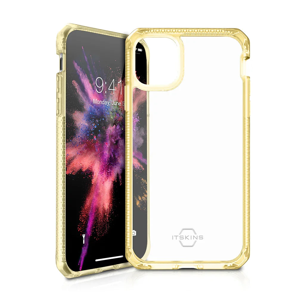 iPhone 11 Pro Itskins Hybrid Frost Case - Light Yellow