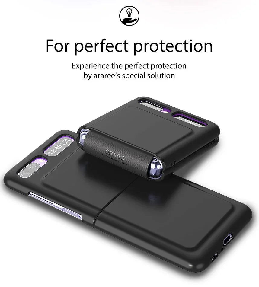 Samsung Z Flip Araree Aero Flex Series Case - Black