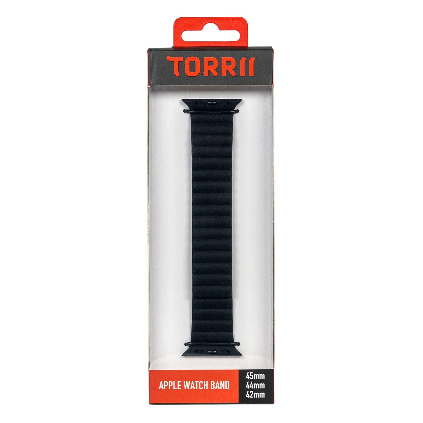 Apple Watch 49/46/45/44mm Torrii Saturn Silicone Magnetic Belt - Black
