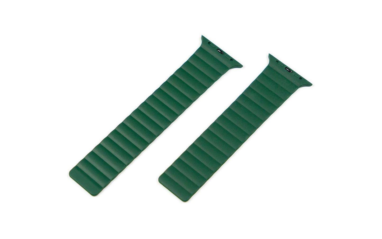 Apple Watch 49/46/45/44mm Torrii Saturn Silicone Magnetic Belt - Forest Green
