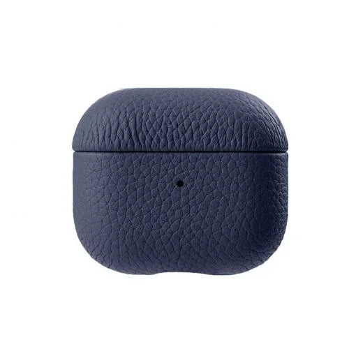 Airpods 3 Melkco Origin Series Premium Leather Case - Dark Blue