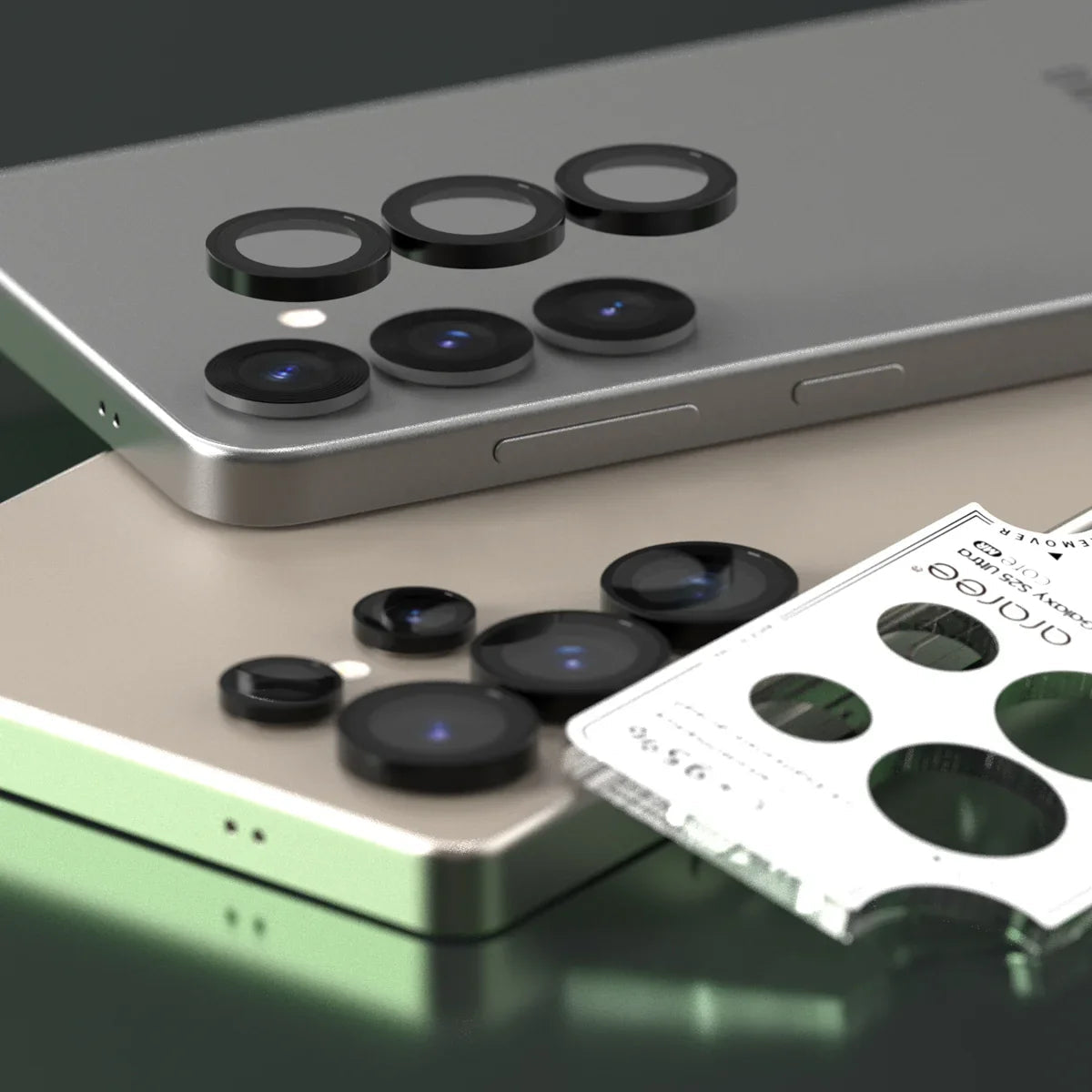 Araree Samsung S25 Plus Metal Ring Camera Lens - Clear