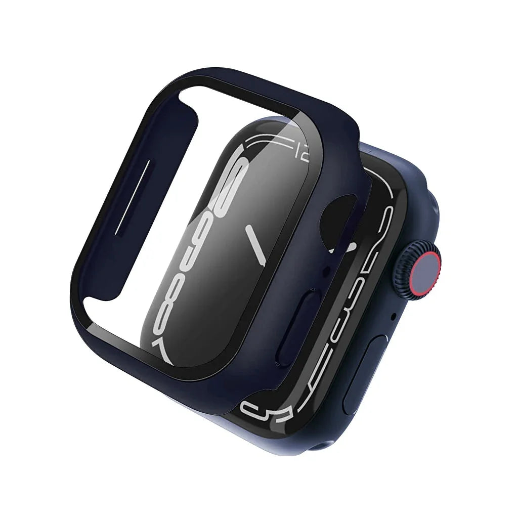 Apple Watch 44/45mm Casestudi Impact Case + Screen Protector - Navy