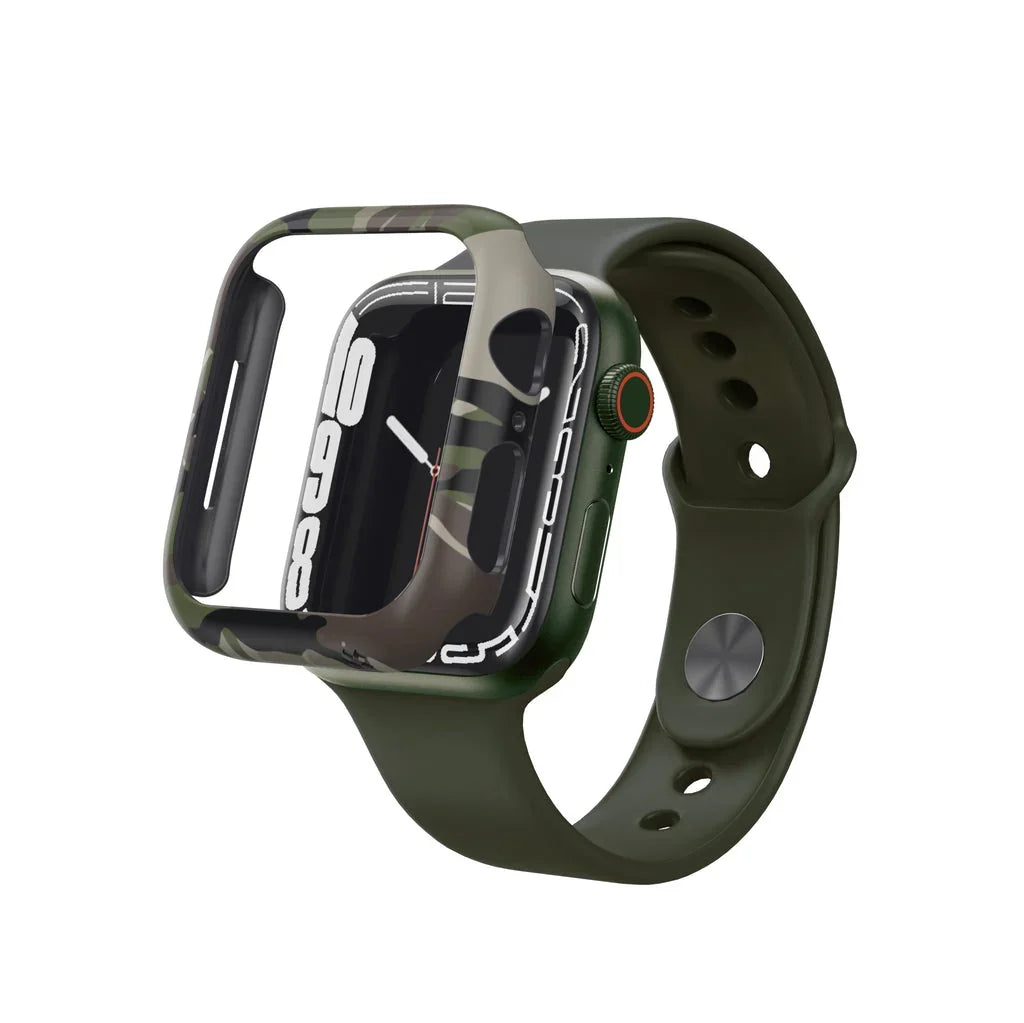 Apple Watch 44/45mm Casestudi Prismart Case - Camowood