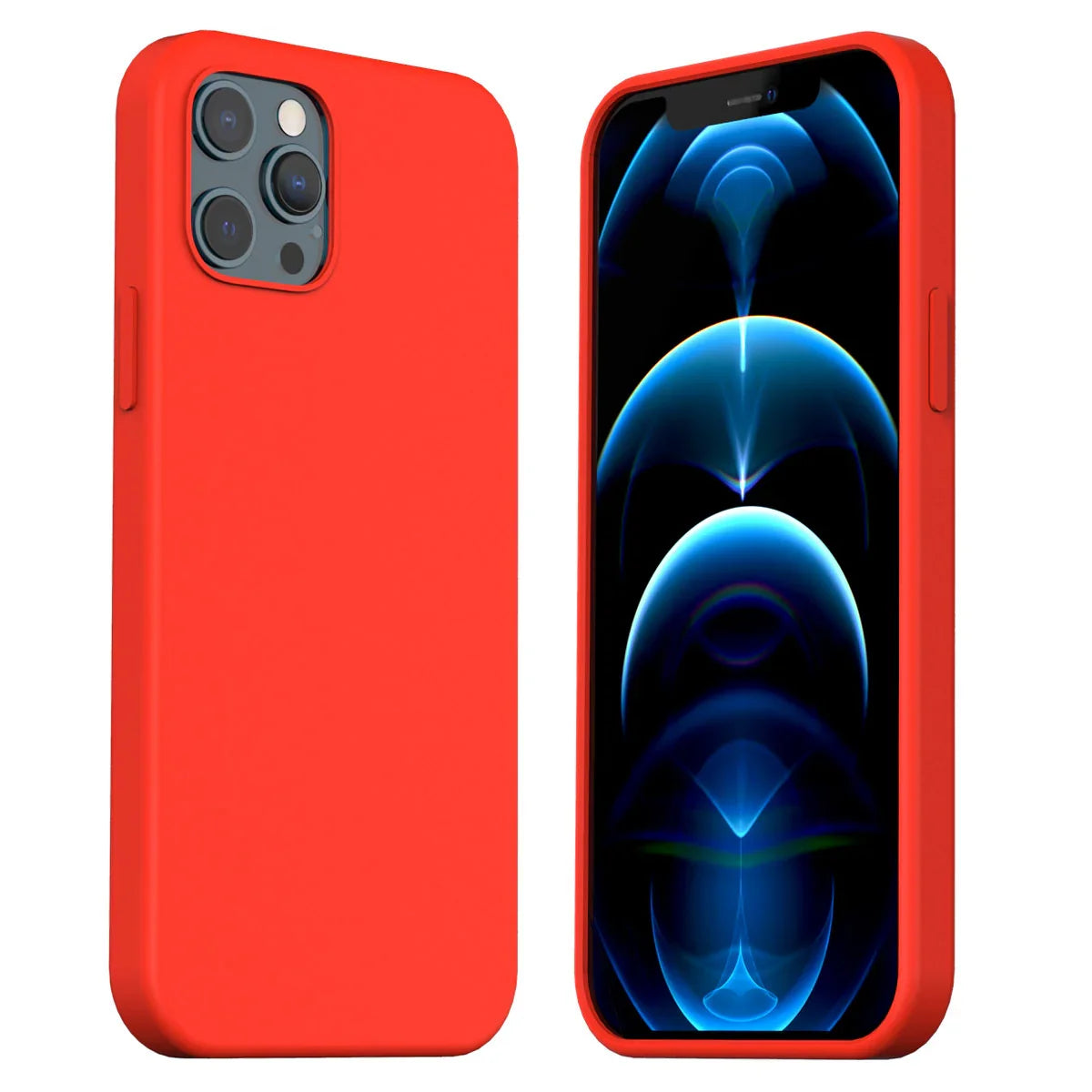 iPhone 12 Pro Max Araree Typo Skin Case - Red