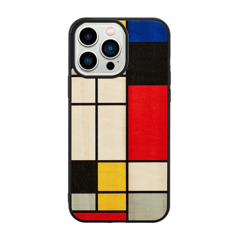 iPhone 13 Pro Max Man & Wood Series Cover - Mondrain Wood