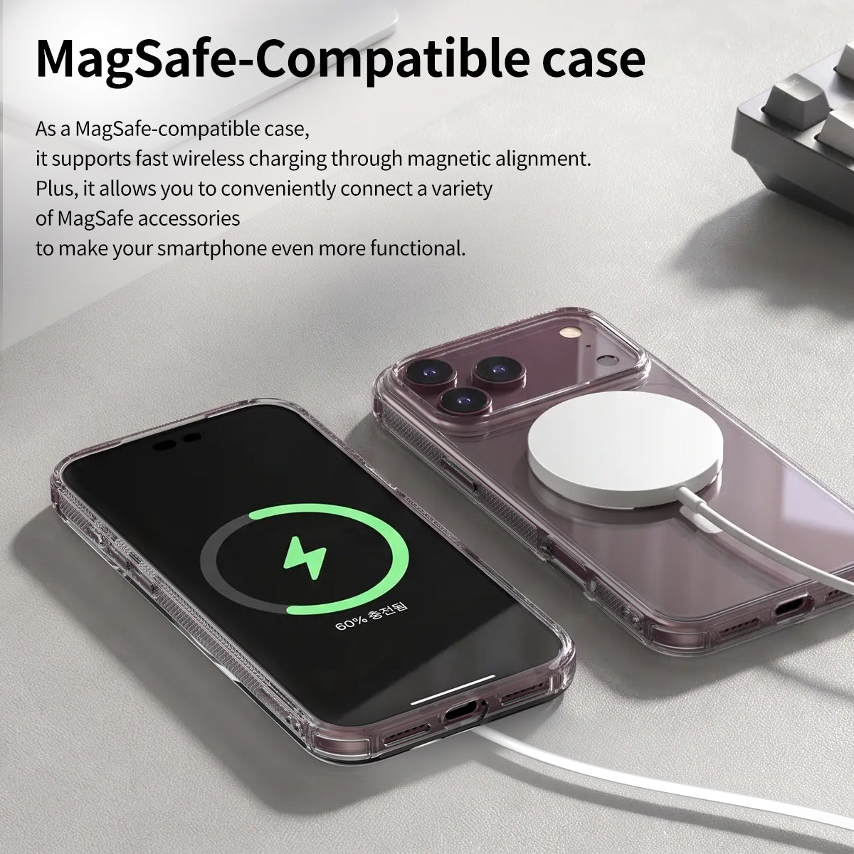 iPhone 18 Pro / 17 Pro, Araree Flexield Magsafe Cover, Clear