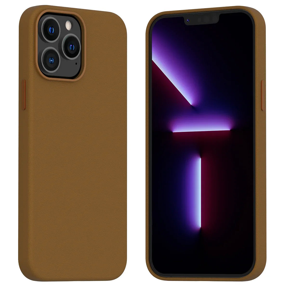 iPhone 13 Pro Araree Pellis Leather Case - Brown