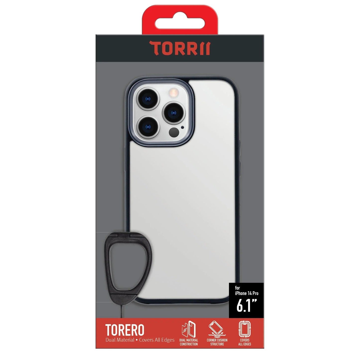 iPhone 14 Pro Torrii Torero Case - Black