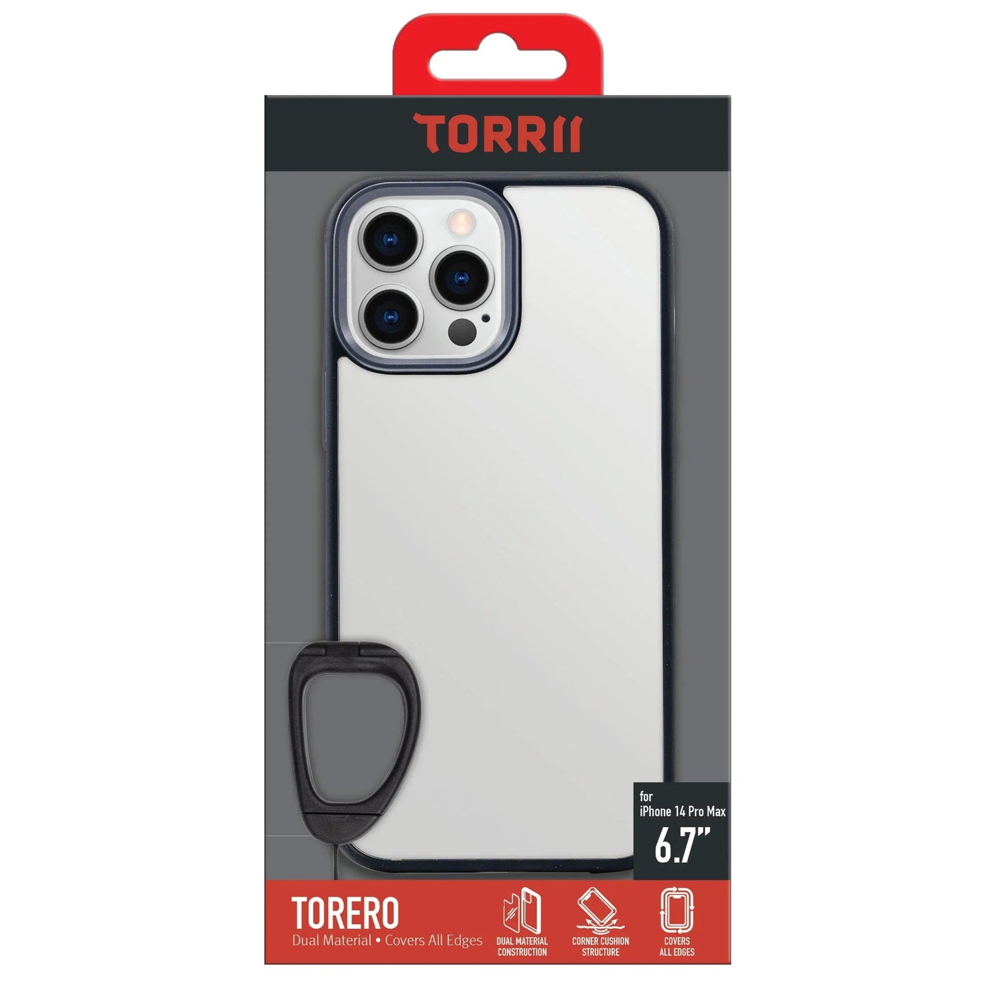 iPhone 14 Plus Torrii Torero Case - Black