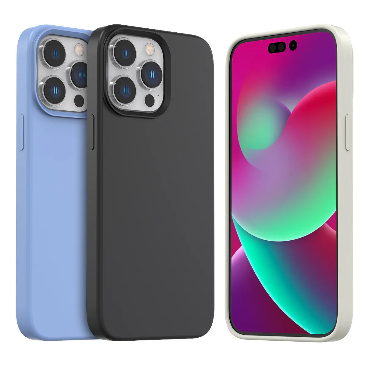 iPhone 14 Pro Max Araree Typoskin Magsafe Case - Sierra Blue