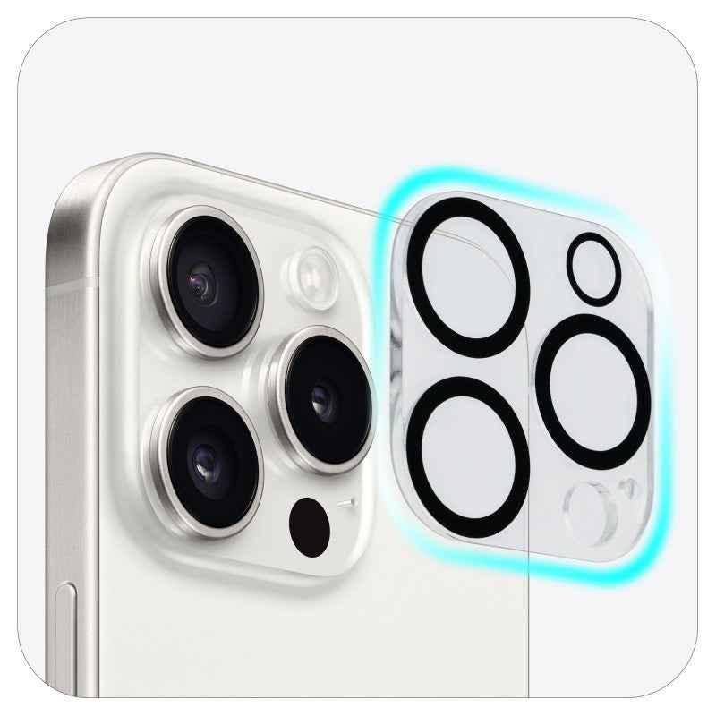 iPhone 15 Pro / 15 Pro Max Torrii Bodyglass Camera Lens - Clear