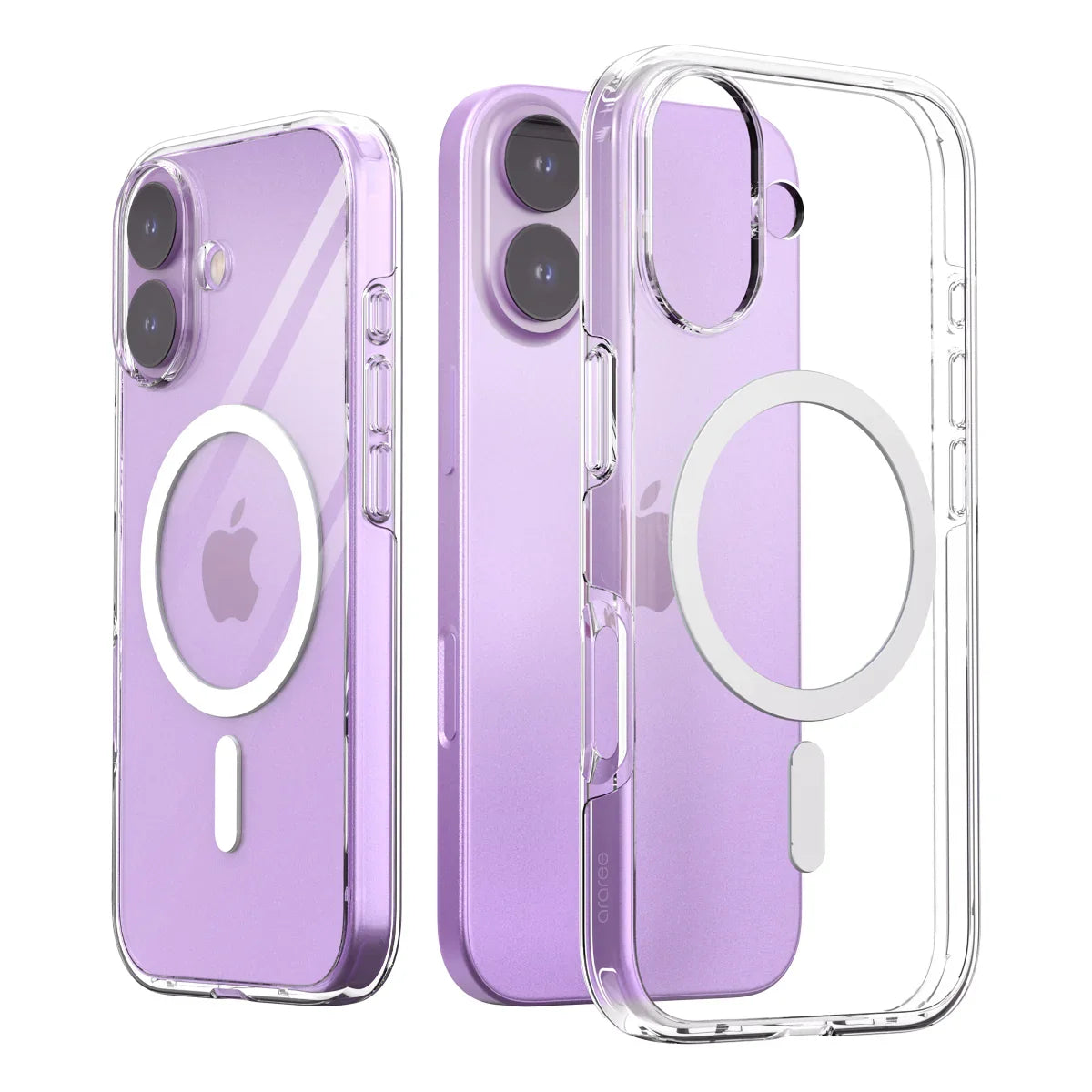 iPhone 17 Araree Duple Magsafe Case - Clear