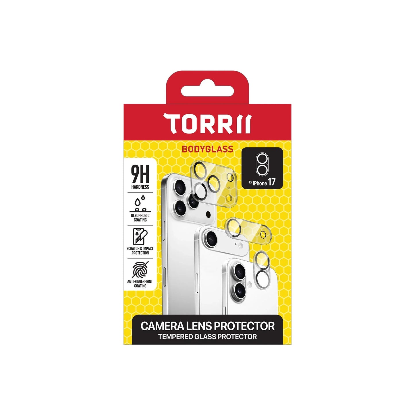 iPhone 17 Torrii Bodyglass Camera Lens Protector - Clear