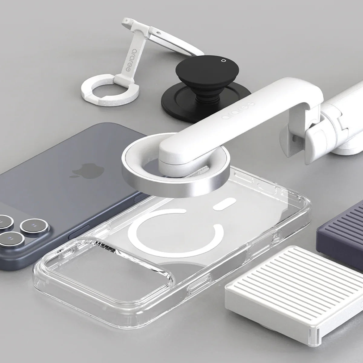 iPhone 17 Pro Araree Duple Magsafe Case - Clear