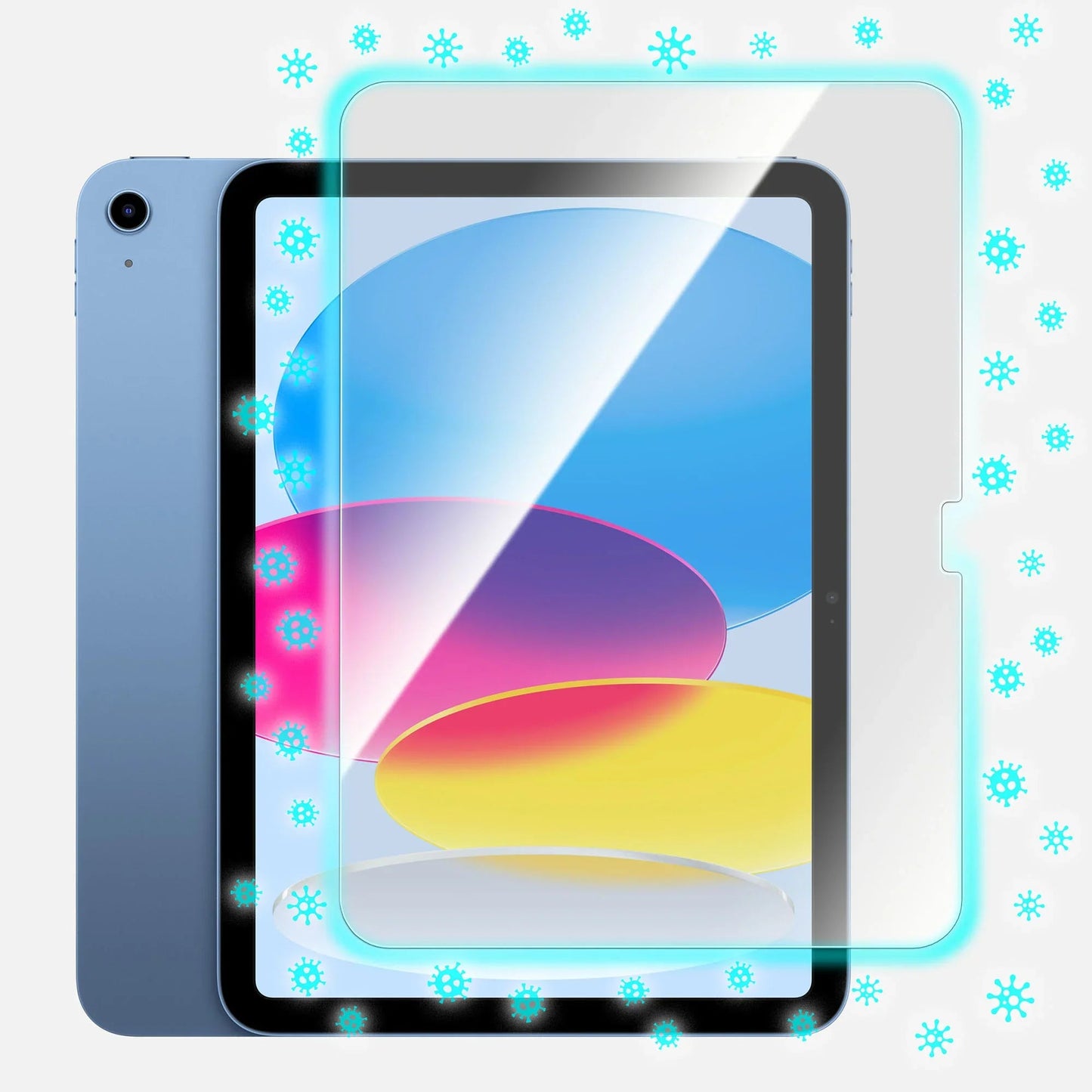 Torrii Bodyglass iPad 11 (A16) & iPad 10.9 (10th Gen) Glass Screen Protector - Clear