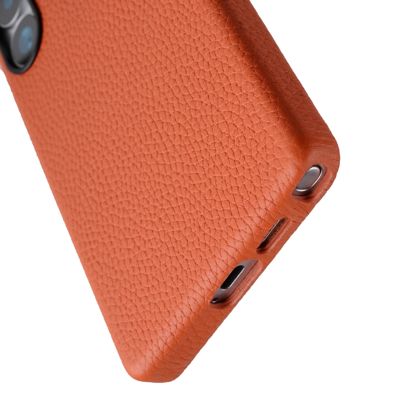 Melkco Samsung S25 Ultra Premium Leather Magsafe Case - Orange