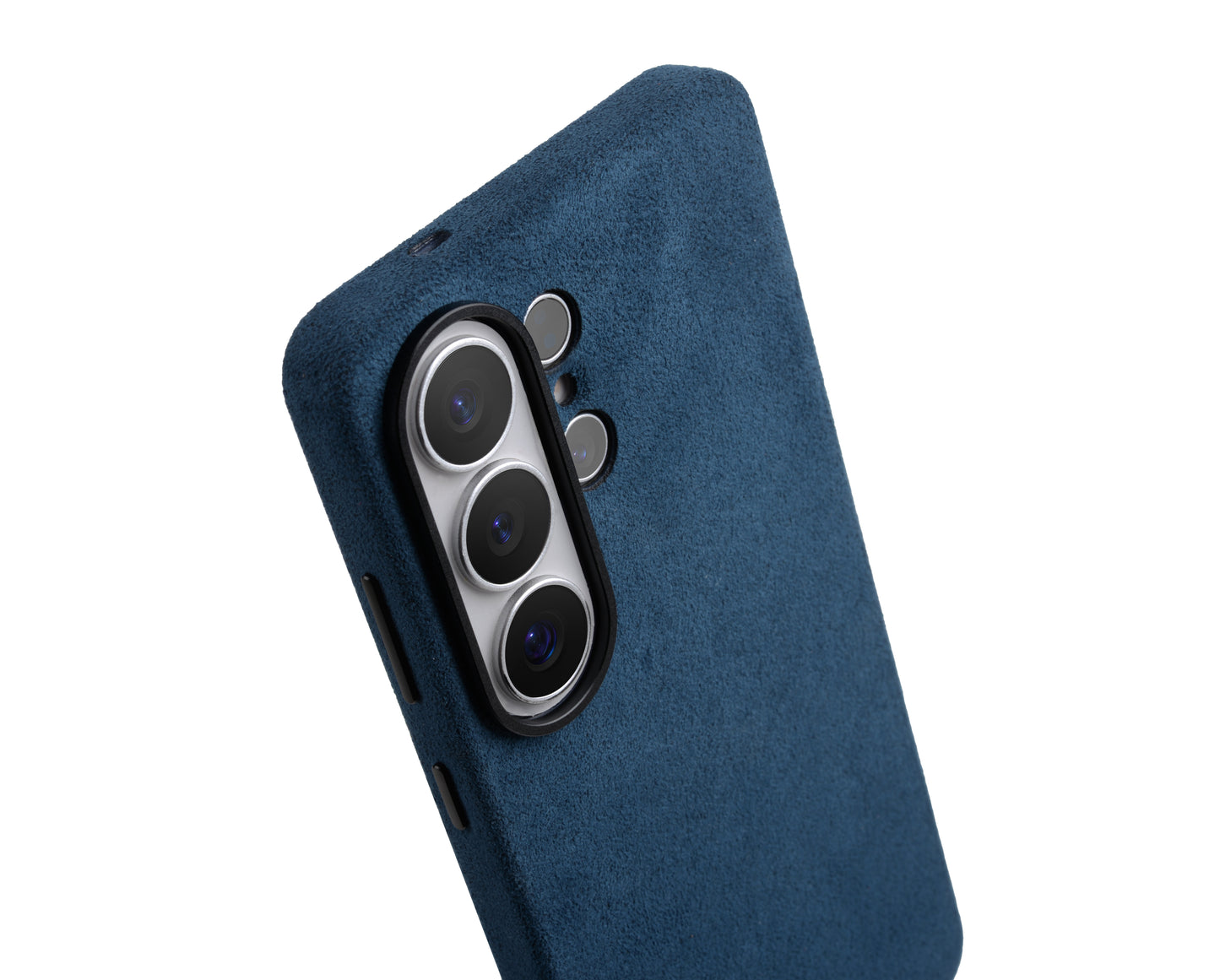 Samsung S26 Ultra, Melkco Alcantara Magsafe Case, Dark Blue