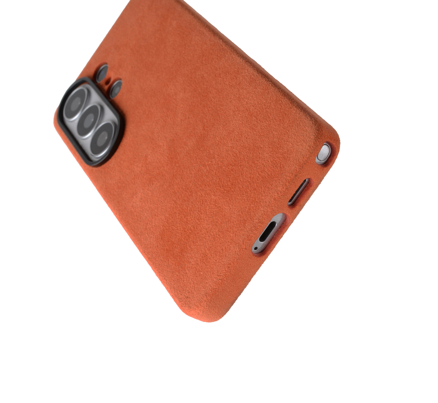 Samsung S26 Ultra, Melkco Alcantara Magsafe Case, Orange