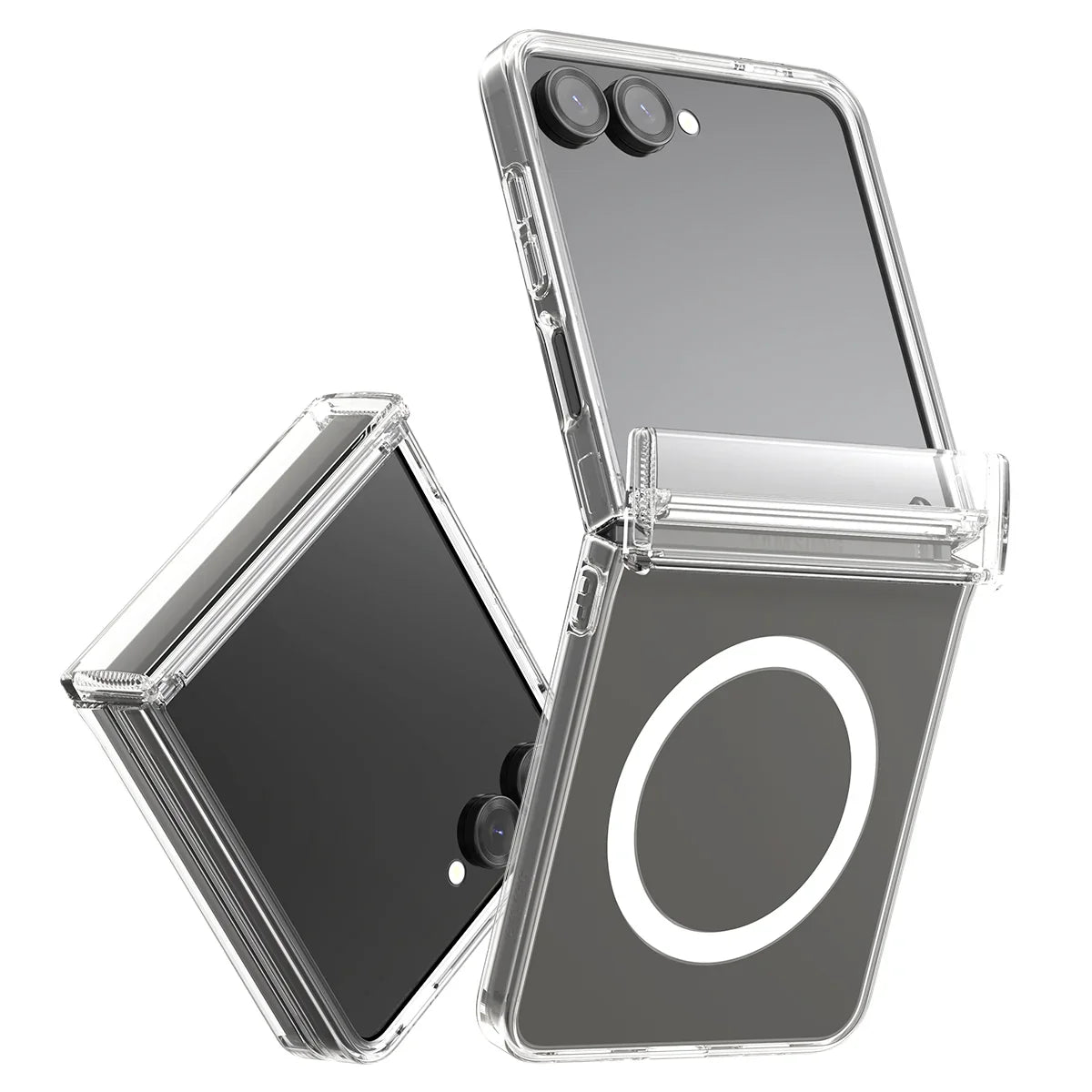 Samsung Z Flip7 Araree Duple 360 Magsafe Case - Clear