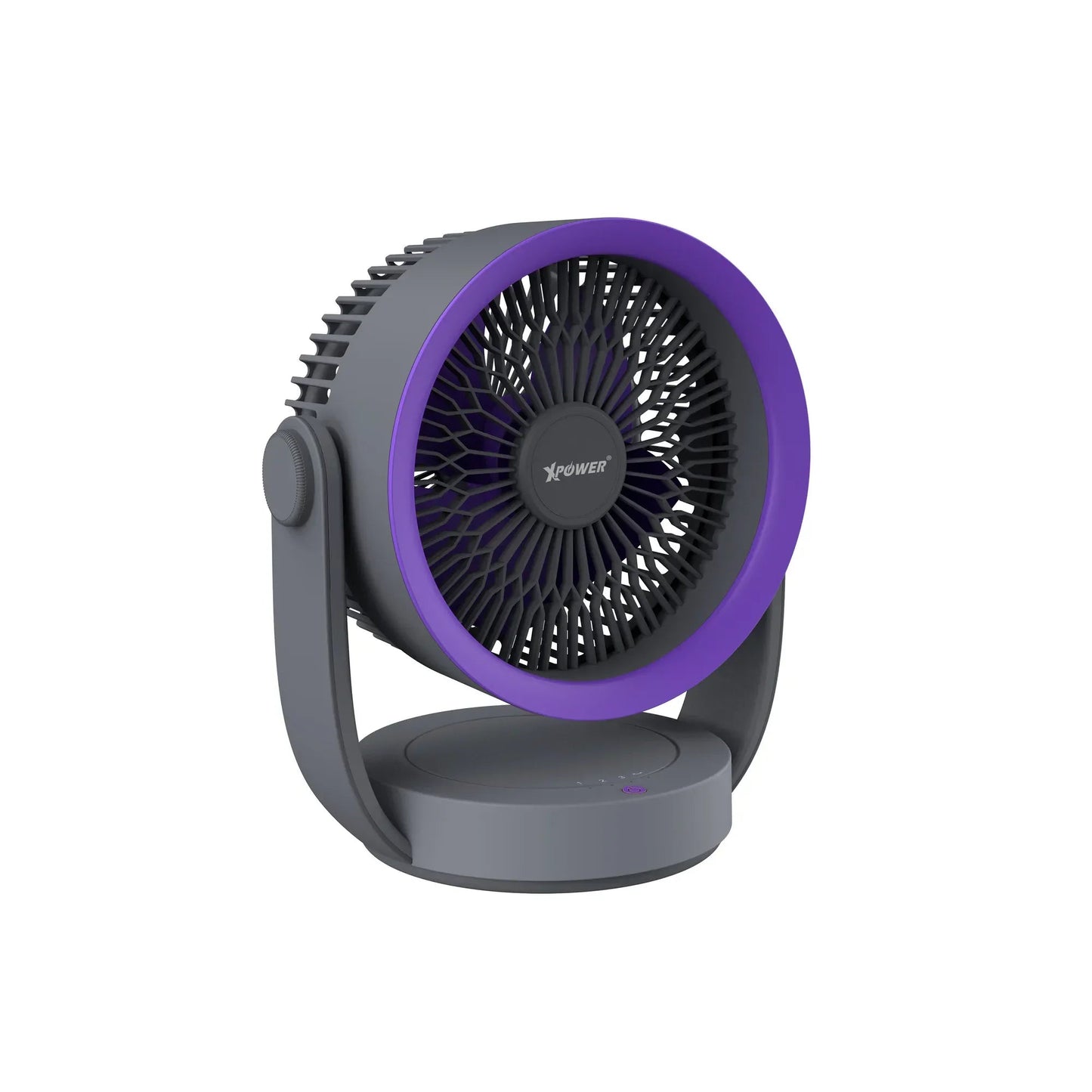 Xpower F17 Portable Desktop Circulation Fan - Grey