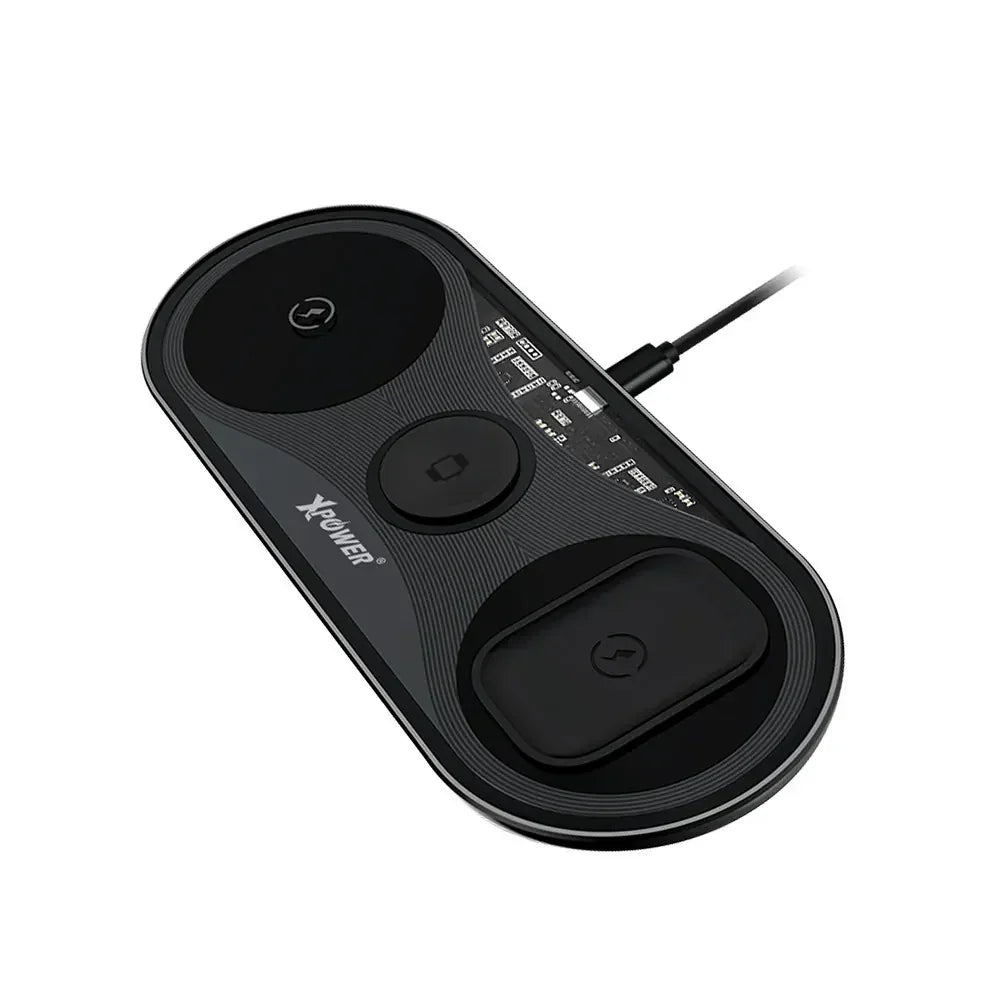 XPower 15W Wireless Charging Pad - Black
