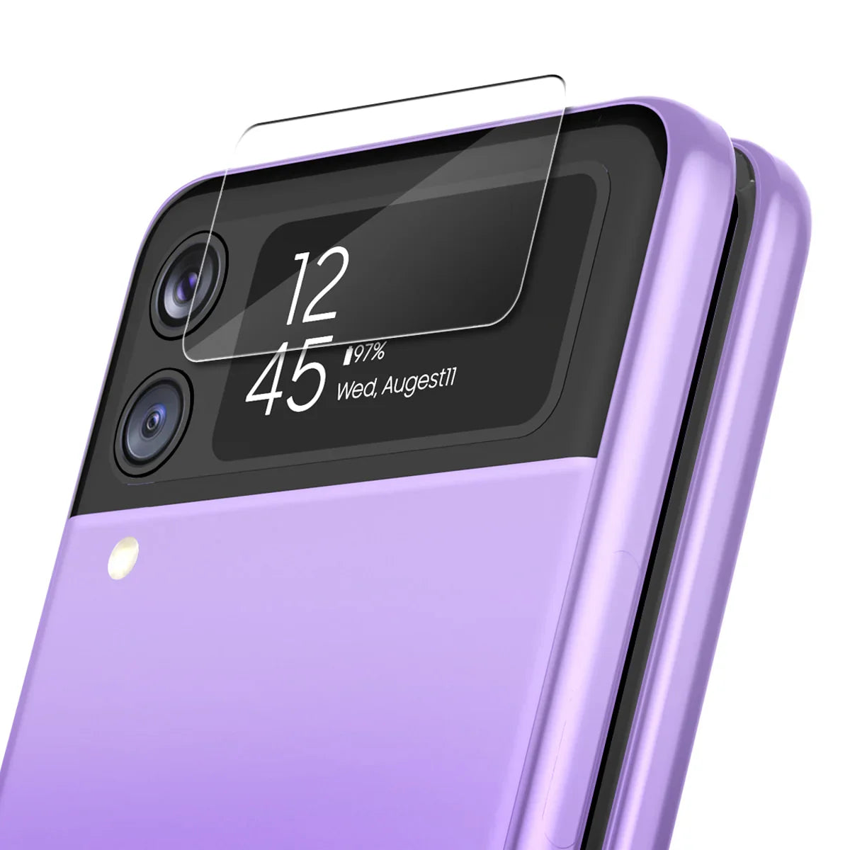 Samsung Z Flip 3, Araree Sub Core Front Screen Glass - Clear