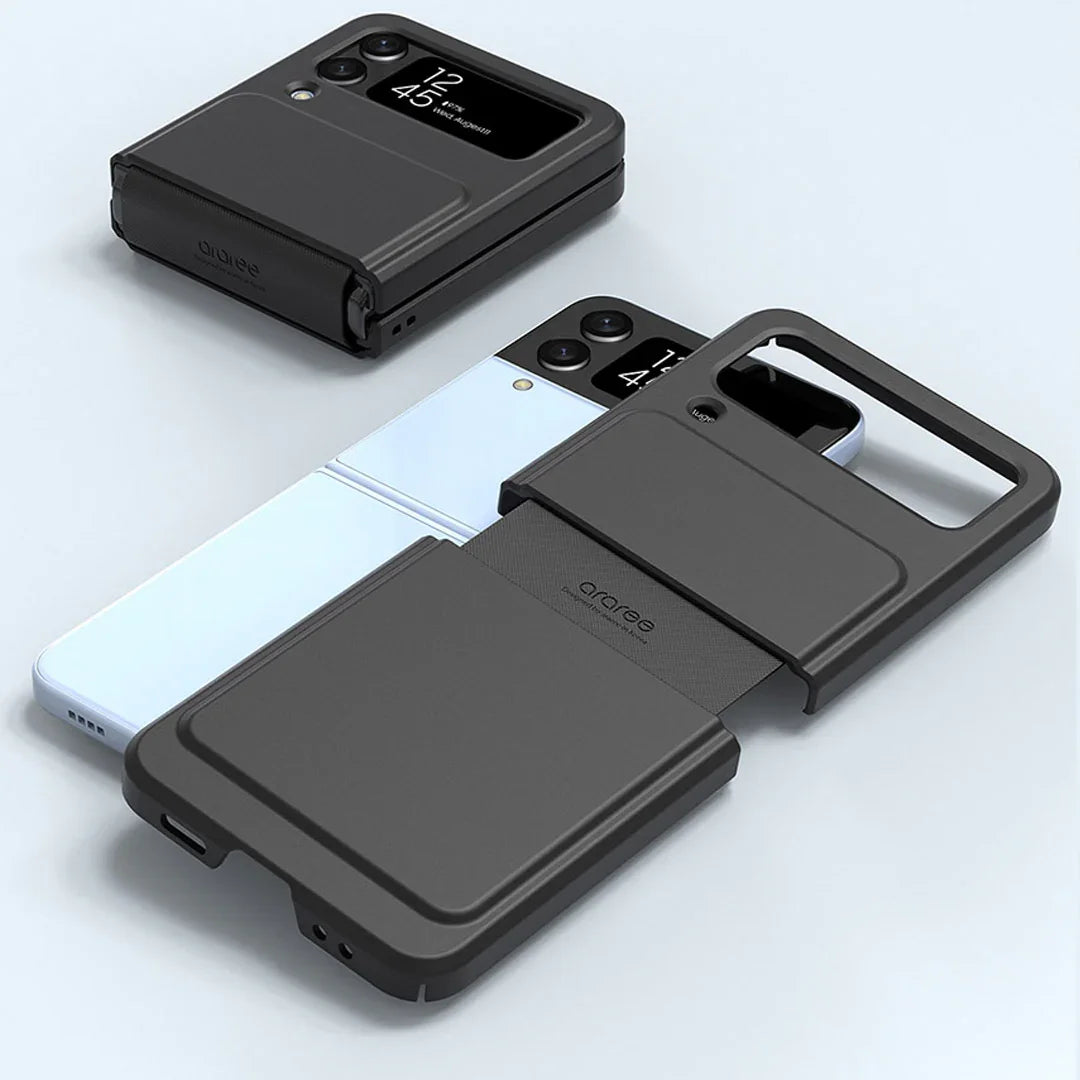 Samsung Z Flip 4, Araree Aeroflex Case - Black