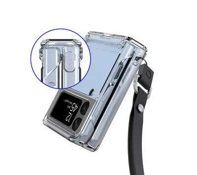 Samsung Z Flip 4, Araree Nukin 360 Case - Clear