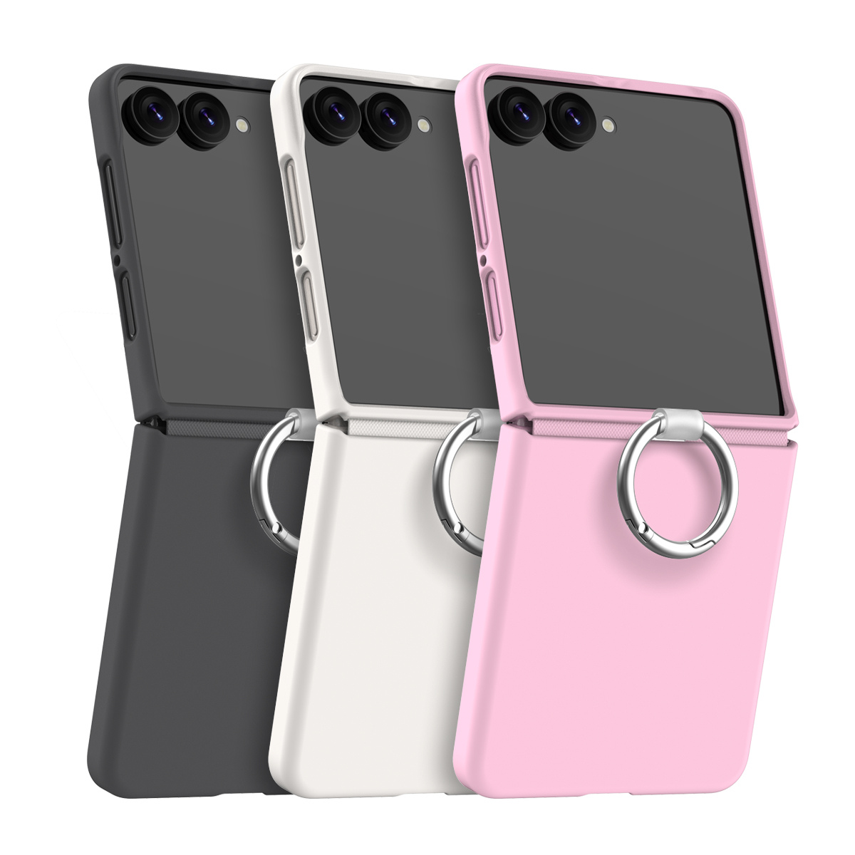 Samsung Z Flip8, Araree Aero Flex Ring Cover, Cream