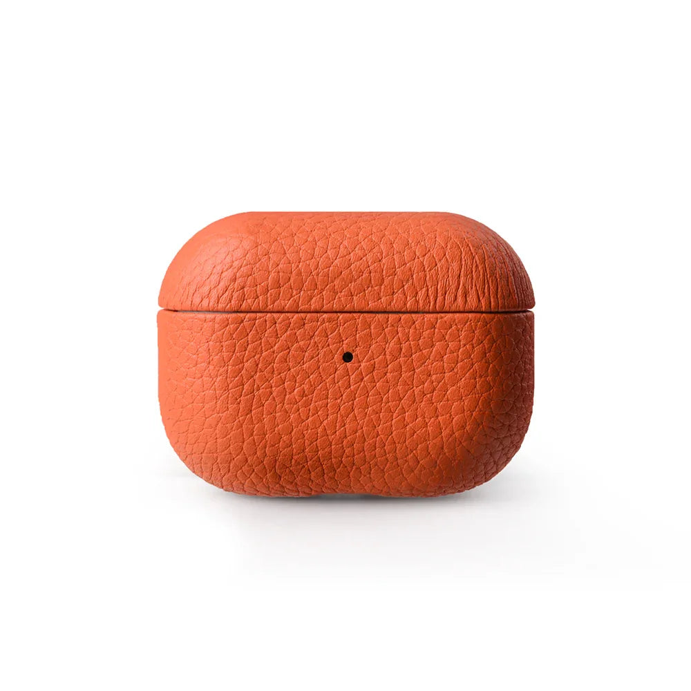 Airpod Pro 2 Melkco Origin Series Premium Leather Cover - Orange
