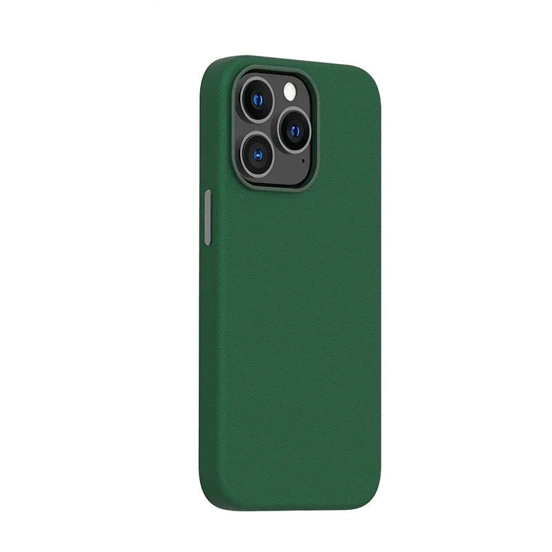 Araree iPhone 13 Pro Max Pellis Leather Case - Green