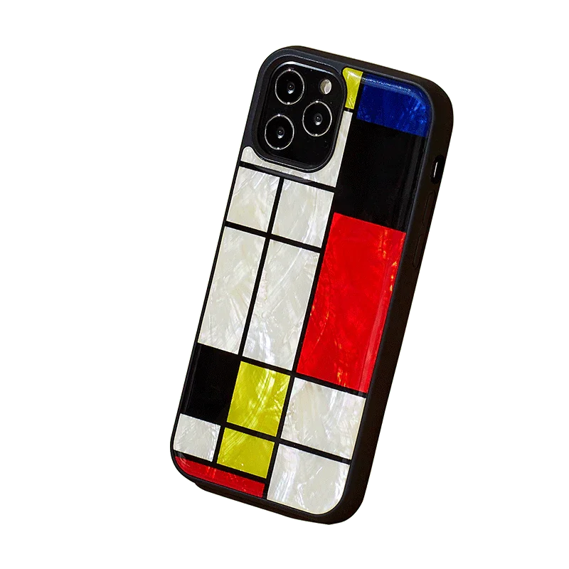 iPhone 12 / 12 Pro Ikins Case - Mondrian