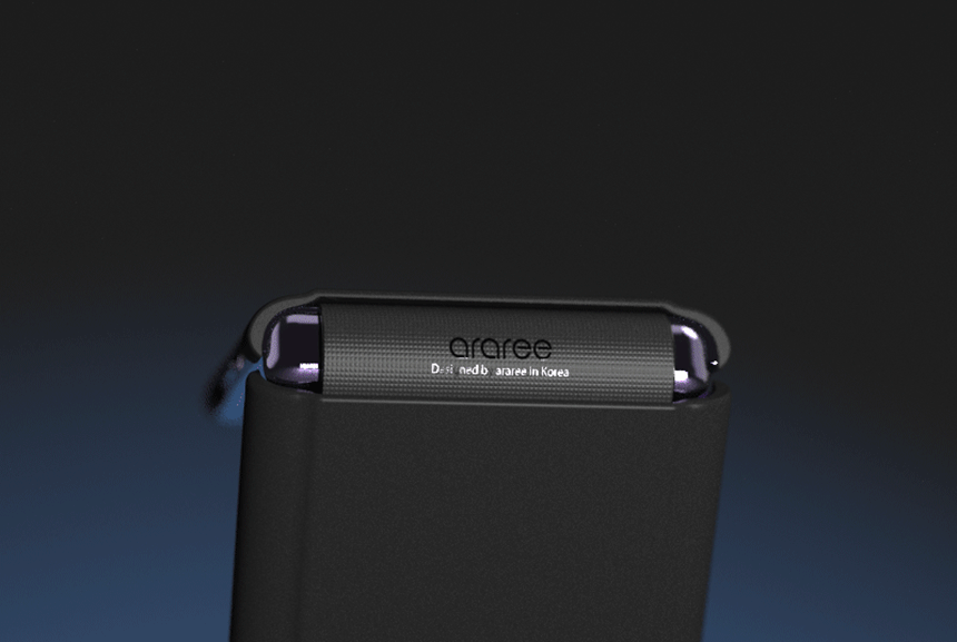 Samsung Z Flip Araree Aero Flex Series Case - Black