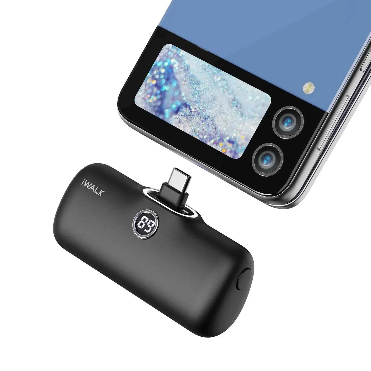 iWalk 4800mAh Type-C 20W Pocket Power Bank - Black