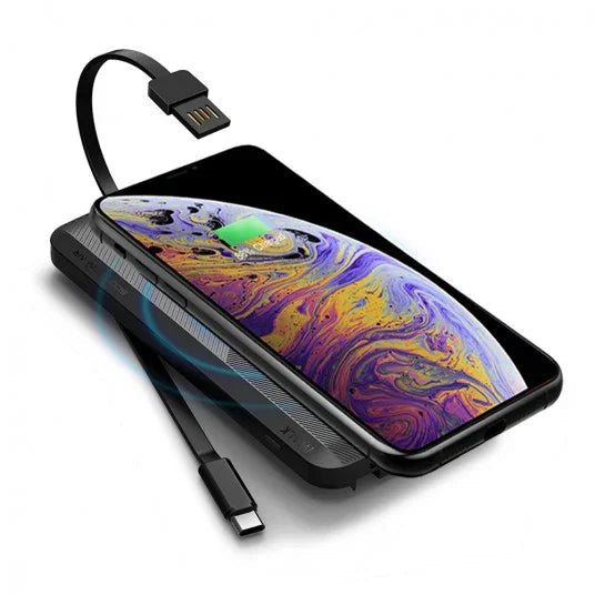 iWalk Scorpion Air 8000mAh Wireless Power Bank - Black