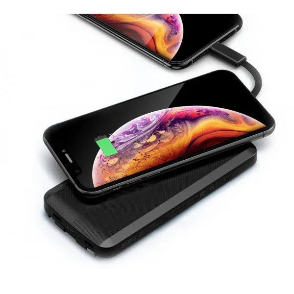 iWalk Scorpion Air 8000mAh Wireless Power Bank - Black