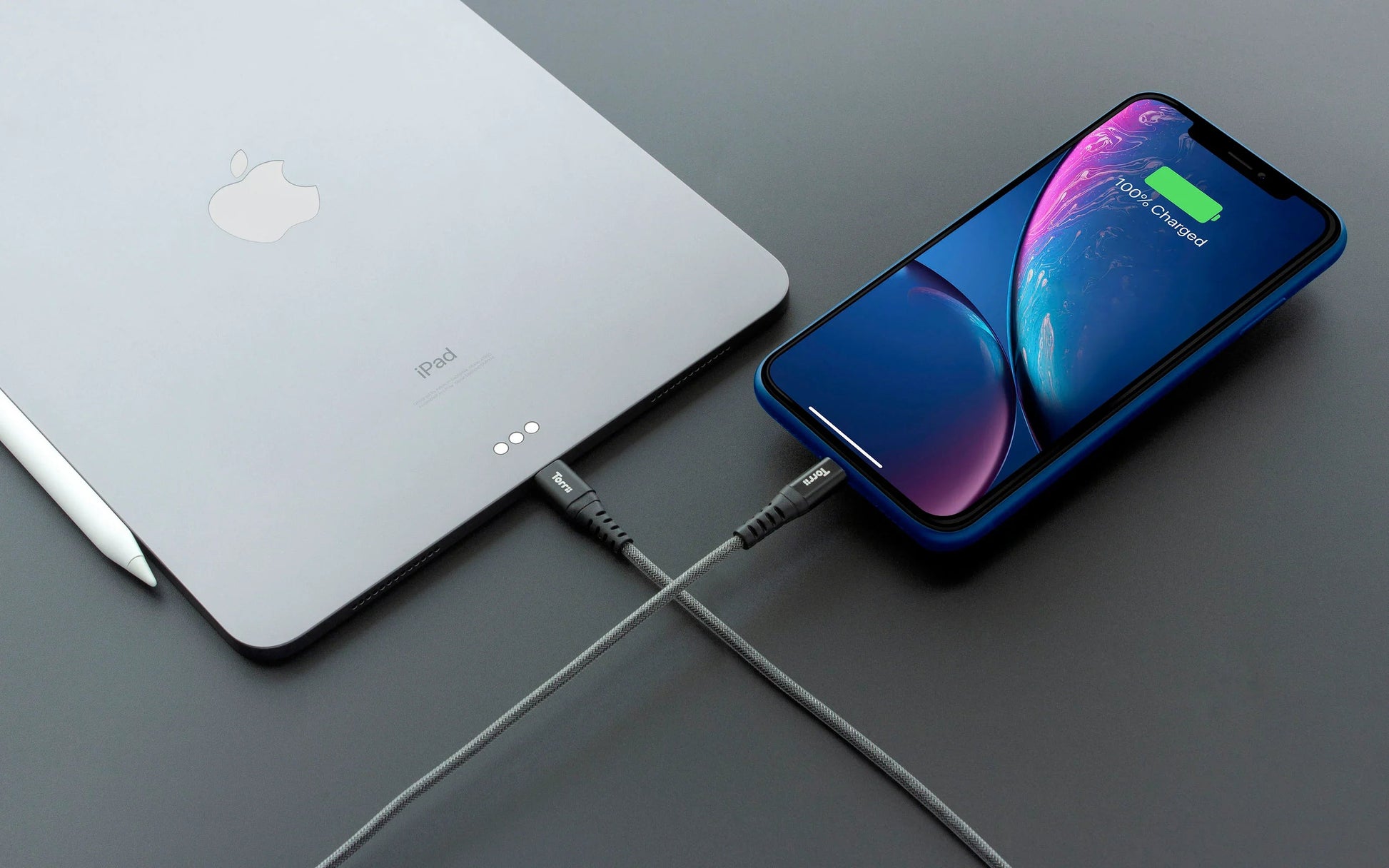 Torrii Kevable Type-C To Mfi Lightning Cable - Black