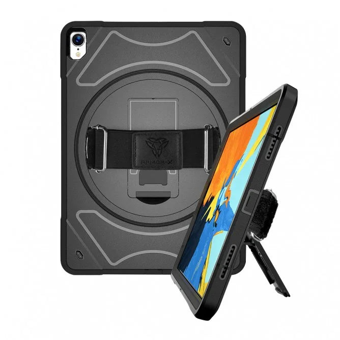 Armor-X Enx Case For iPad Pro 11" 2018 Military Grade 2M - Black